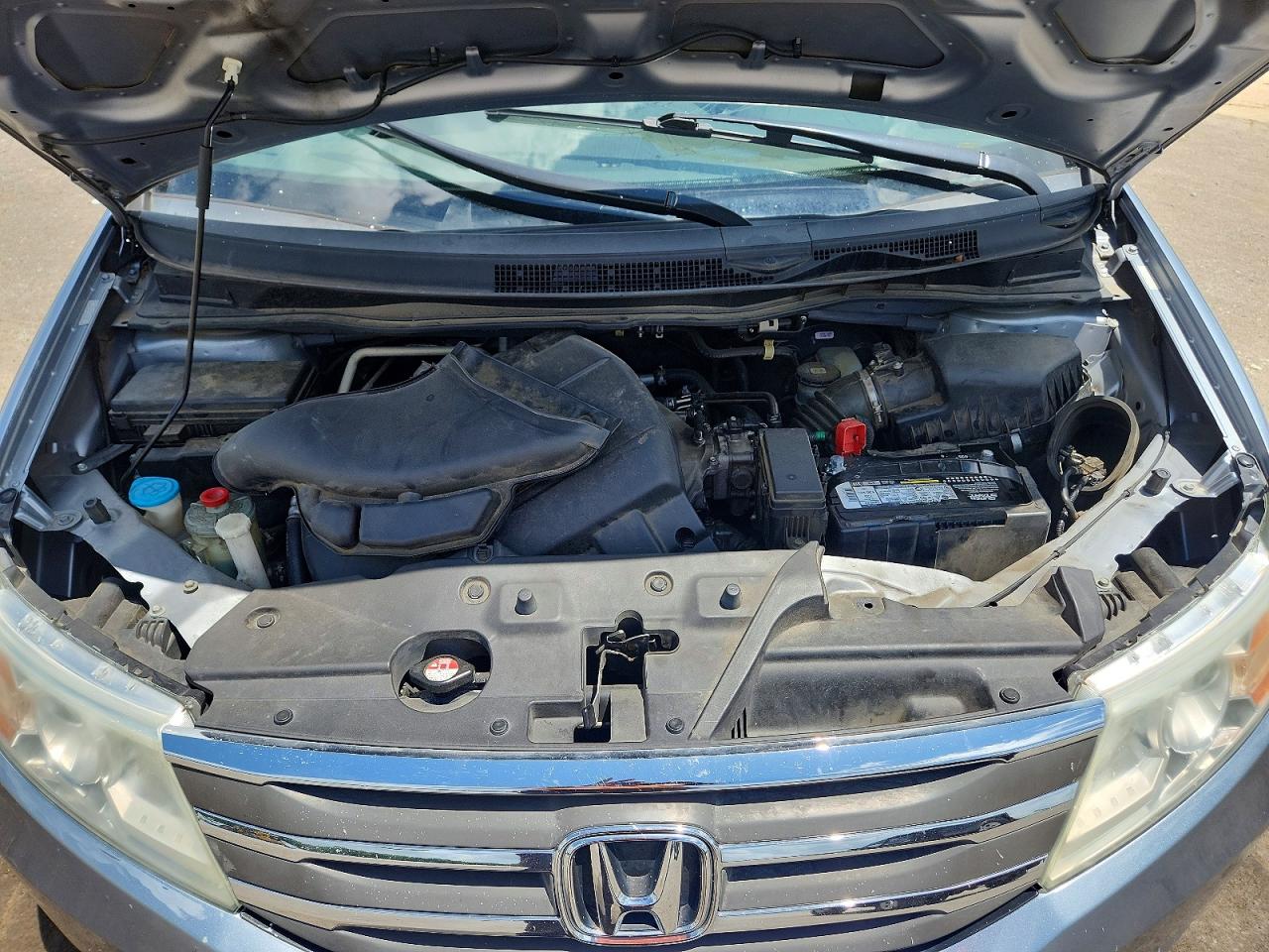 2012 Honda Odyssey Exl Blue vin: 5FNRL5H63CB105934