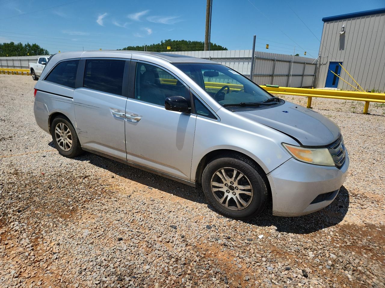 2012 Honda Odyssey Exl Silver vin: 5FNRL5H63CB110809