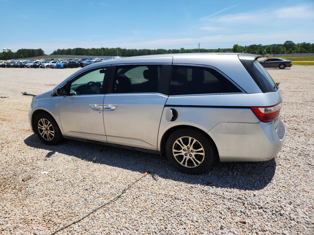 2012 Honda Odyssey Exl Silver vin: 5FNRL5H63CB110809