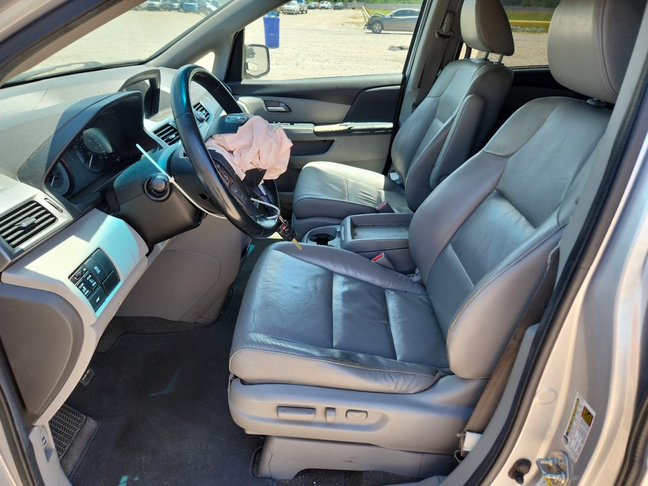 2012 Honda Odyssey Exl Silver vin: 5FNRL5H63CB110809