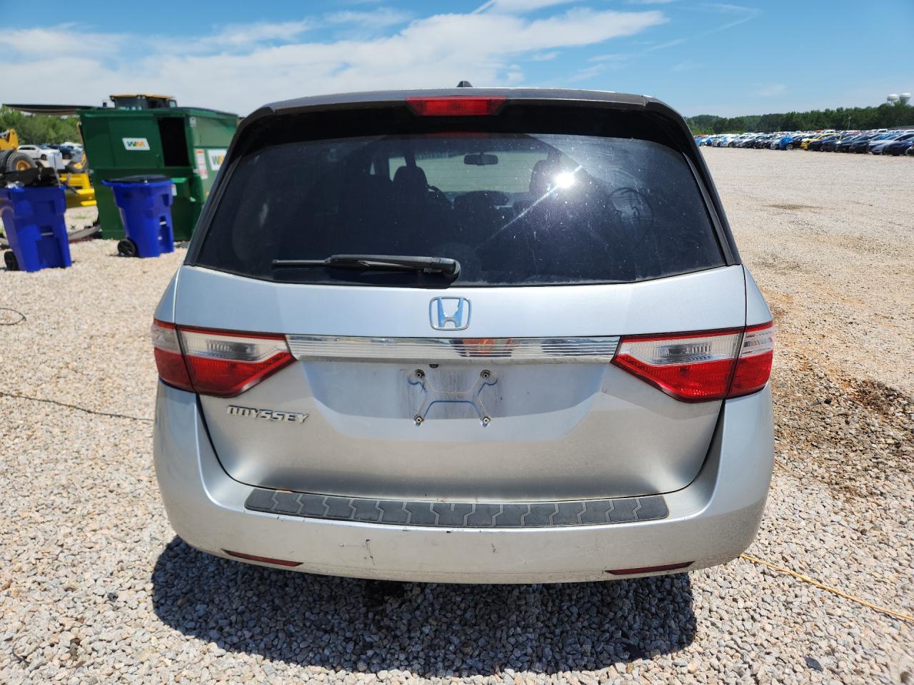 2012 Honda Odyssey Exl Silver vin: 5FNRL5H63CB110809