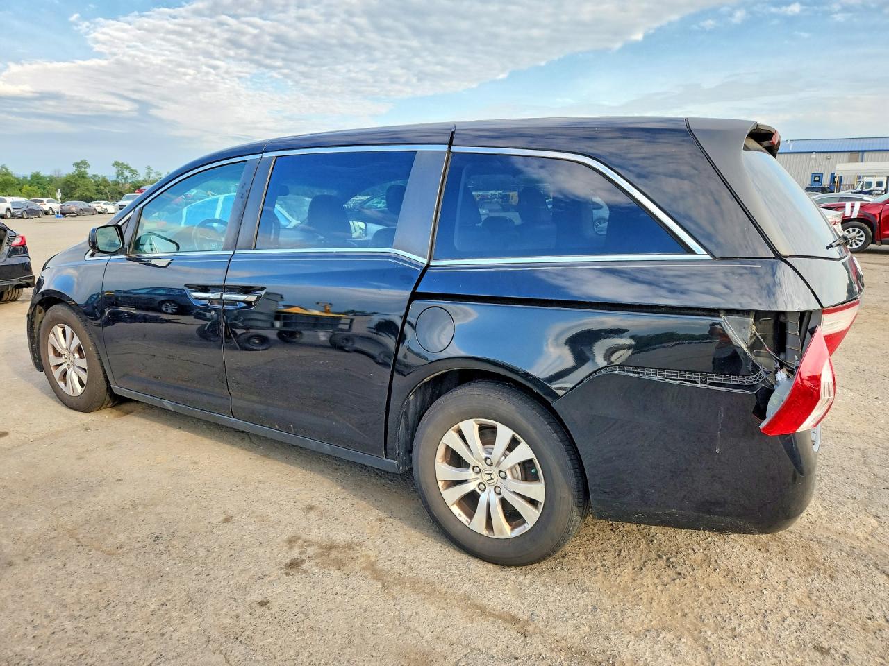 2012 Honda Odyssey Exl Черный vin: 5FNRL5H63CB113676