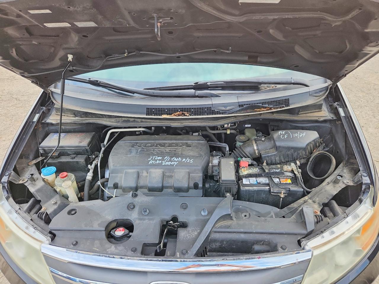 2012 Honda Odyssey Exl Черный vin: 5FNRL5H63CB113676