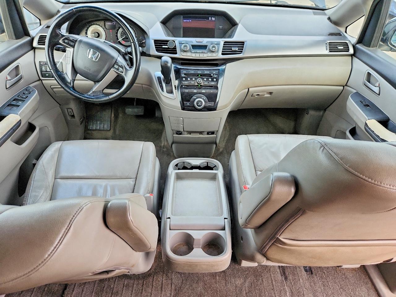 2012 Honda Odyssey Exl Черный vin: 5FNRL5H63CB113676
