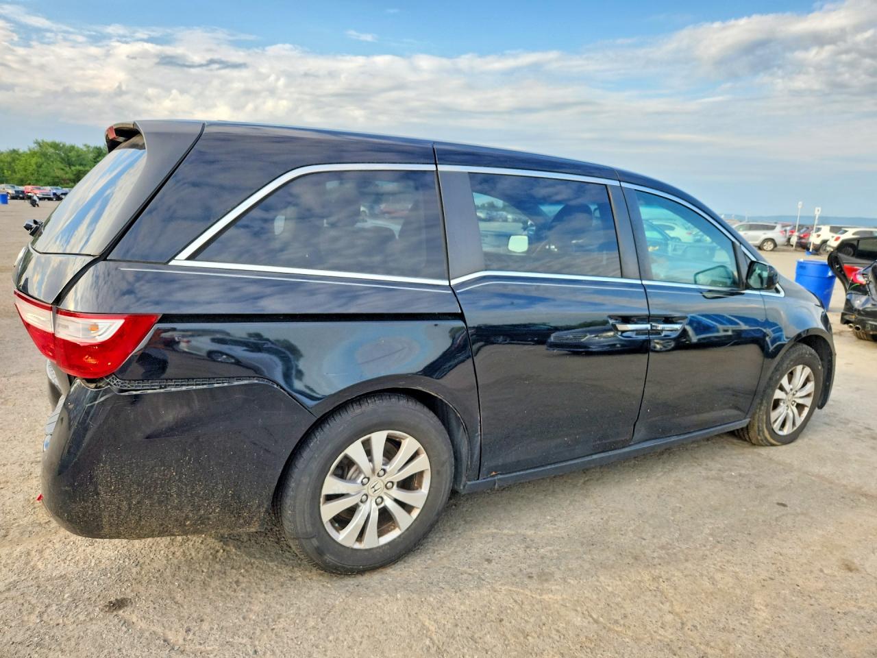 2012 Honda Odyssey Exl Черный vin: 5FNRL5H63CB113676