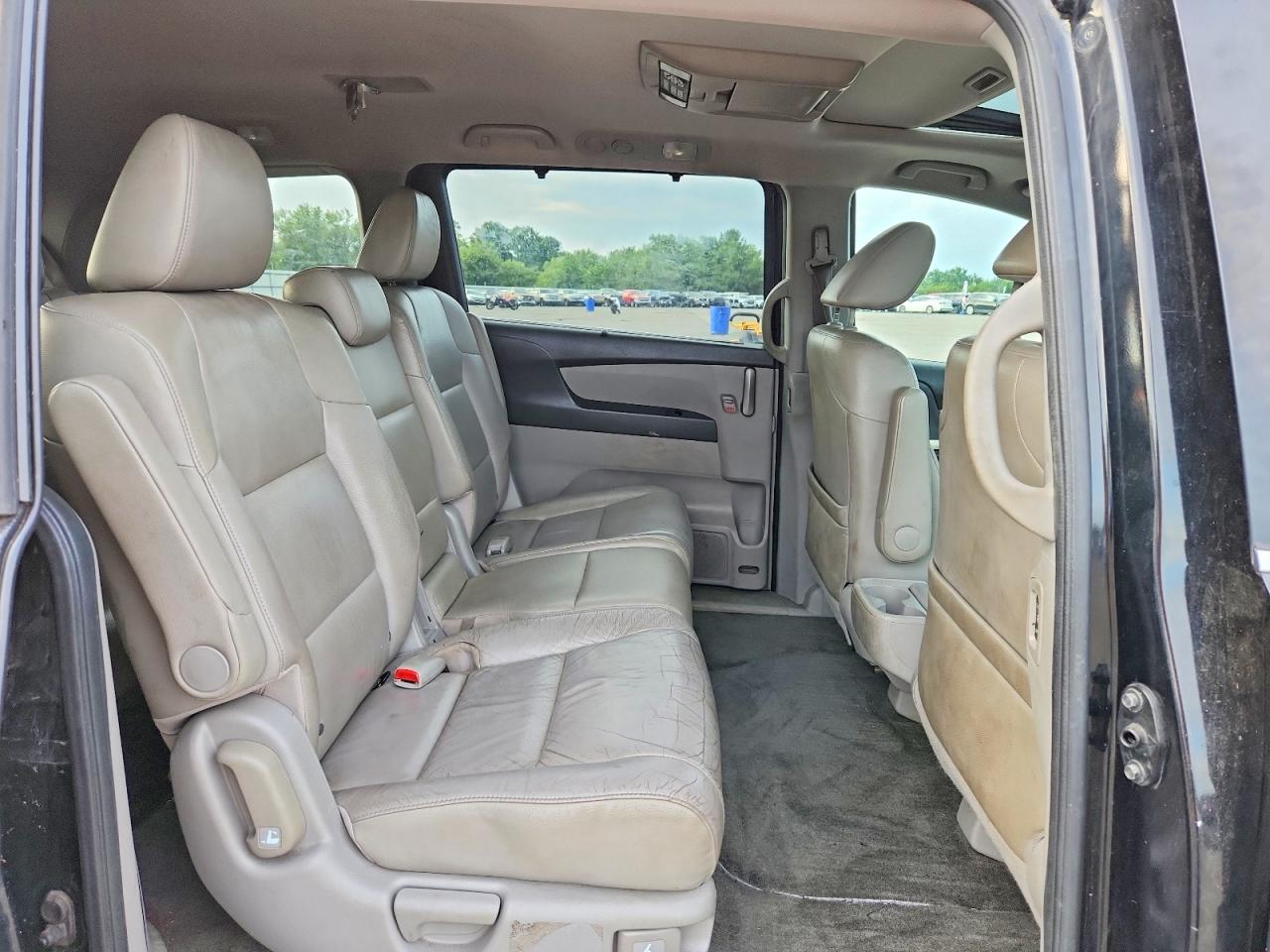 2012 Honda Odyssey Exl Черный vin: 5FNRL5H63CB113676