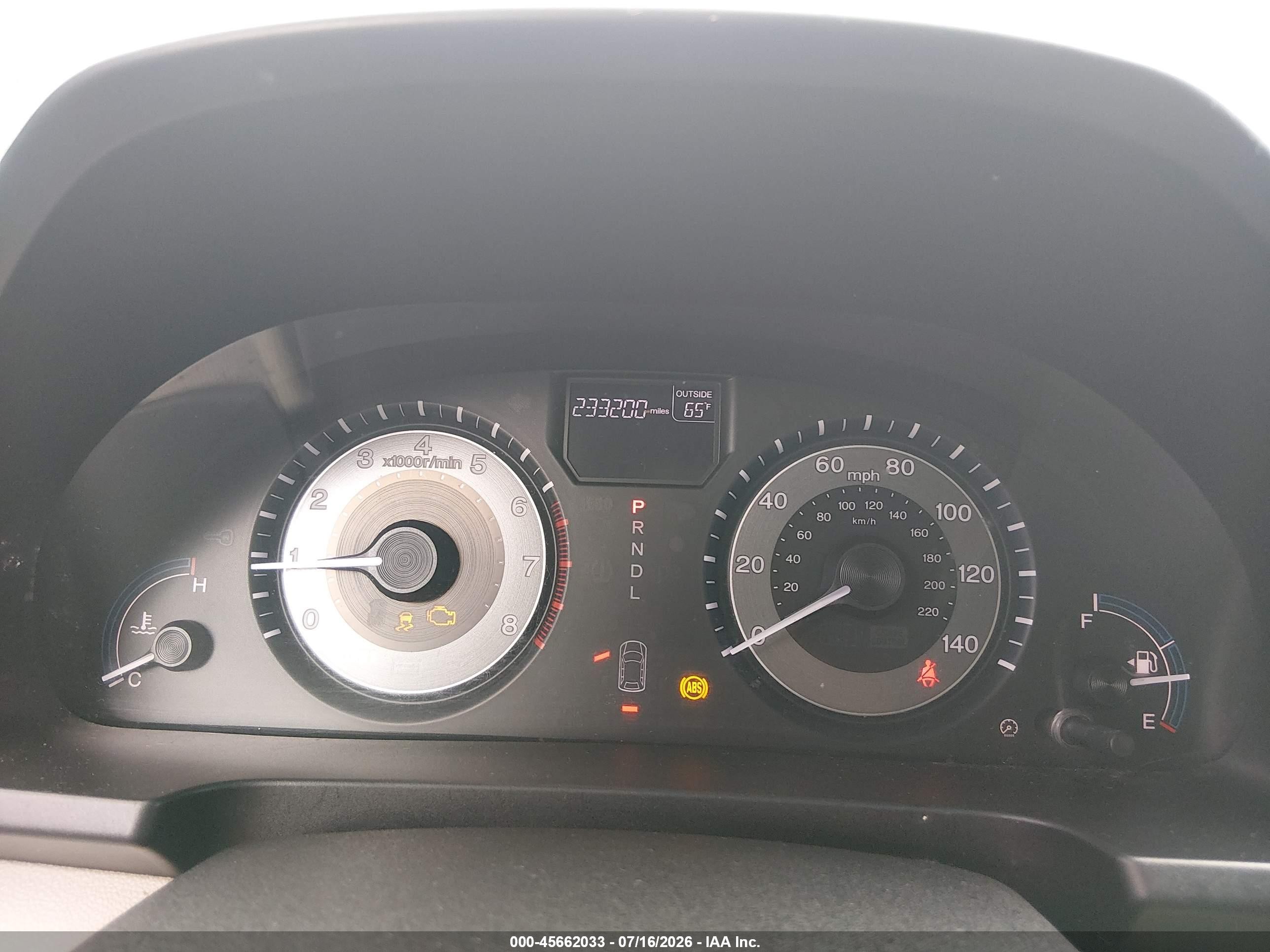 2012 Honda Odyssey Ex-l Maroon vin: 5FNRL5H63CB118456