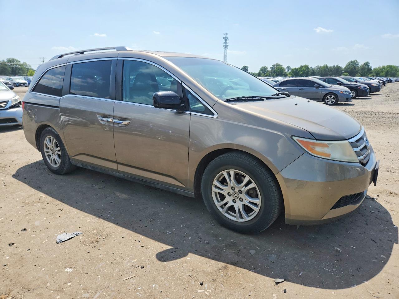 2012 Honda Odyssey Exl Gold vin: 5FNRL5H63CB128162