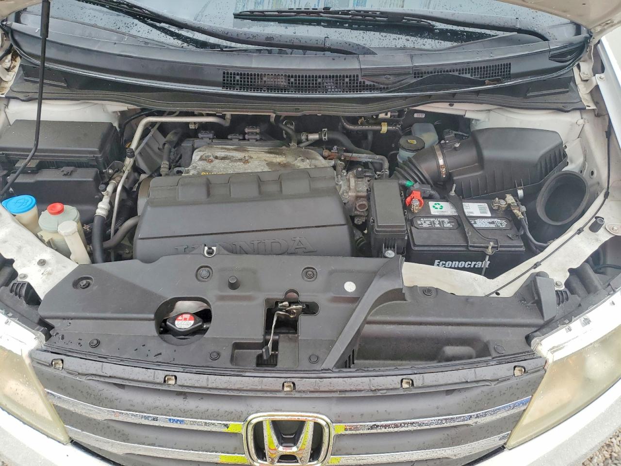 2012 Honda Odyssey Exl White vin: 5FNRL5H63CB134057
