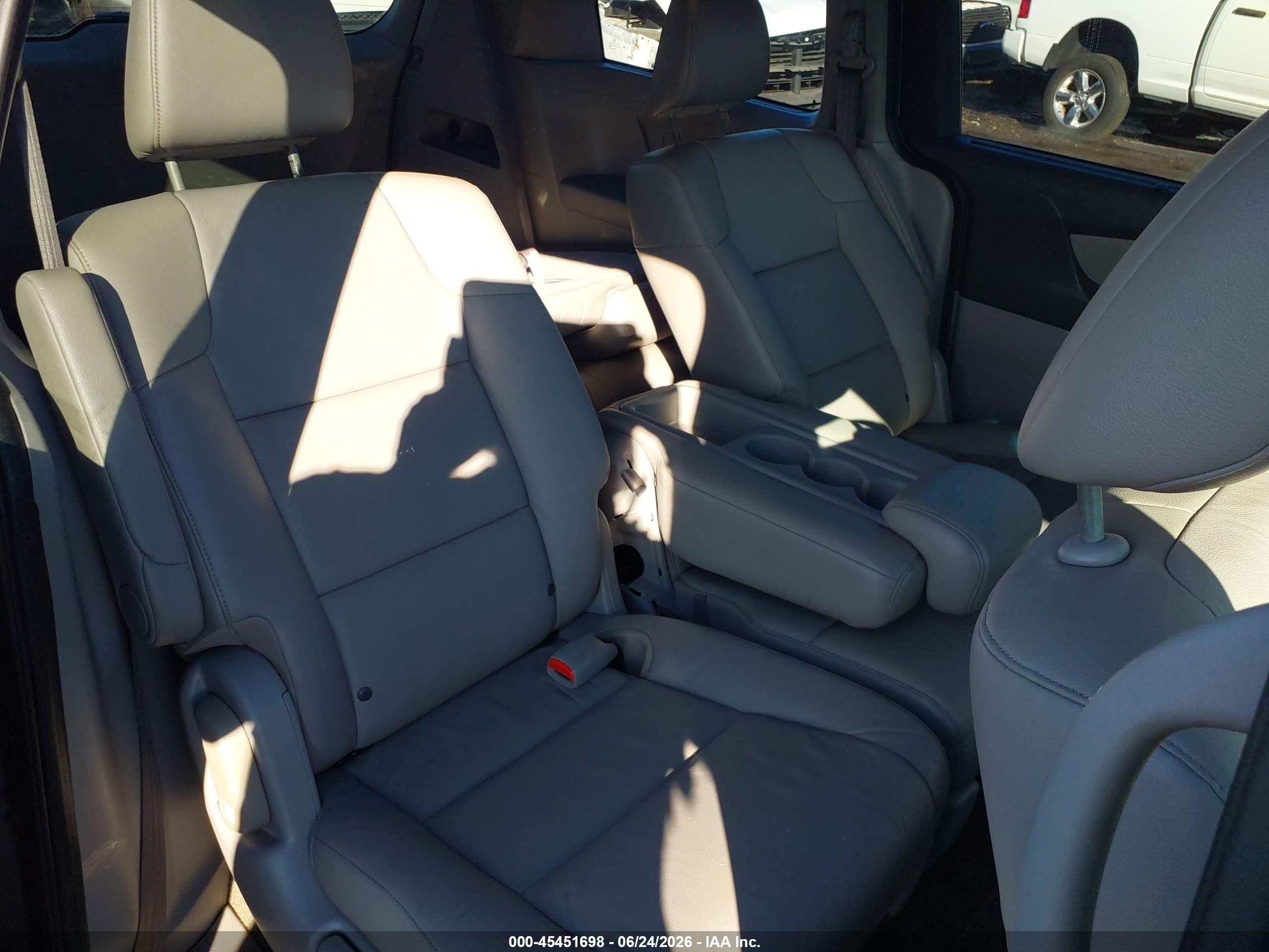2012 Honda Odyssey Ex-l Gray vin: 5FNRL5H63CB146600