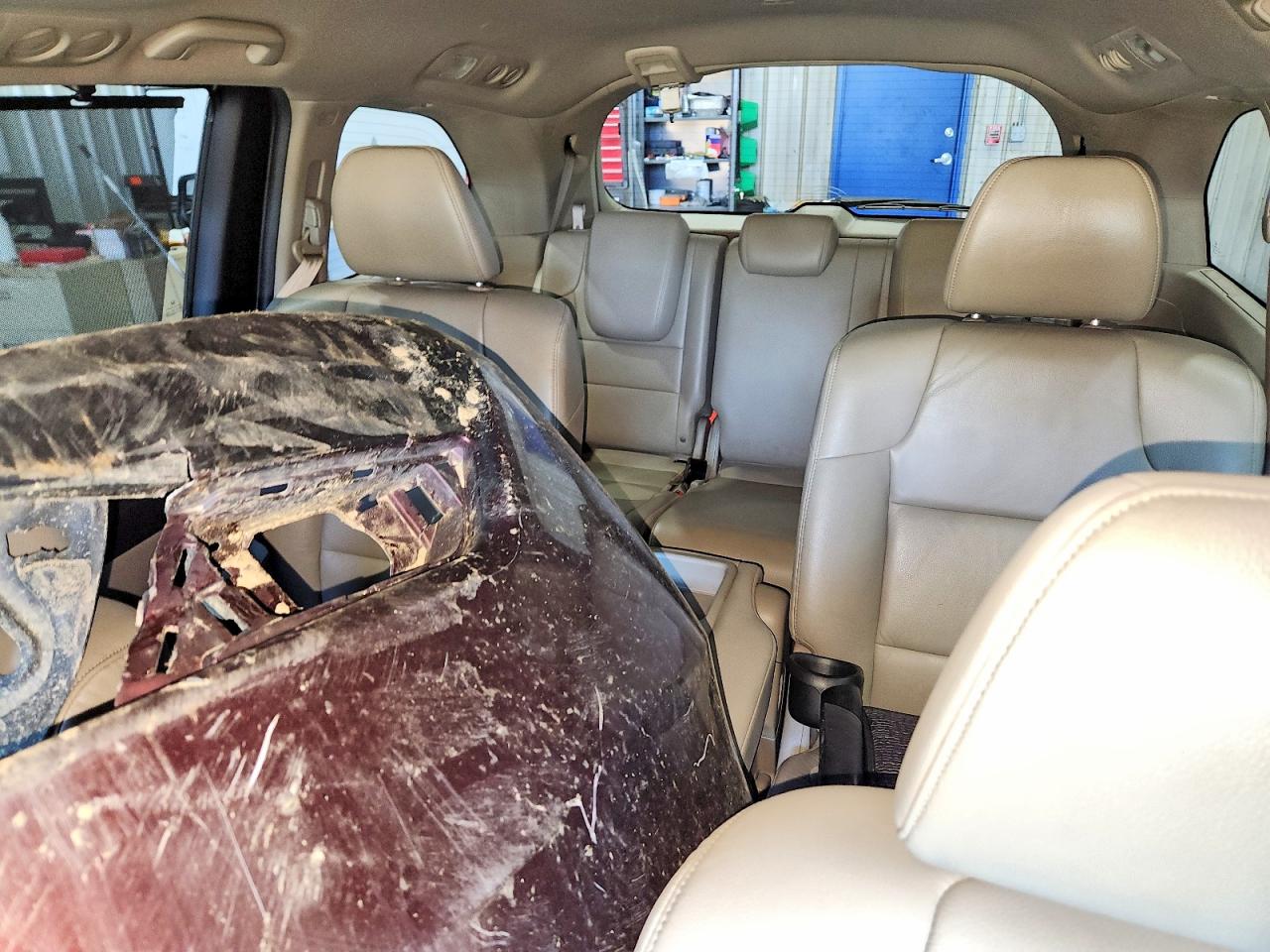 2013 Honda Odyssey Exl Темно-бордовый vin: 5FNRL5H63DB011487
