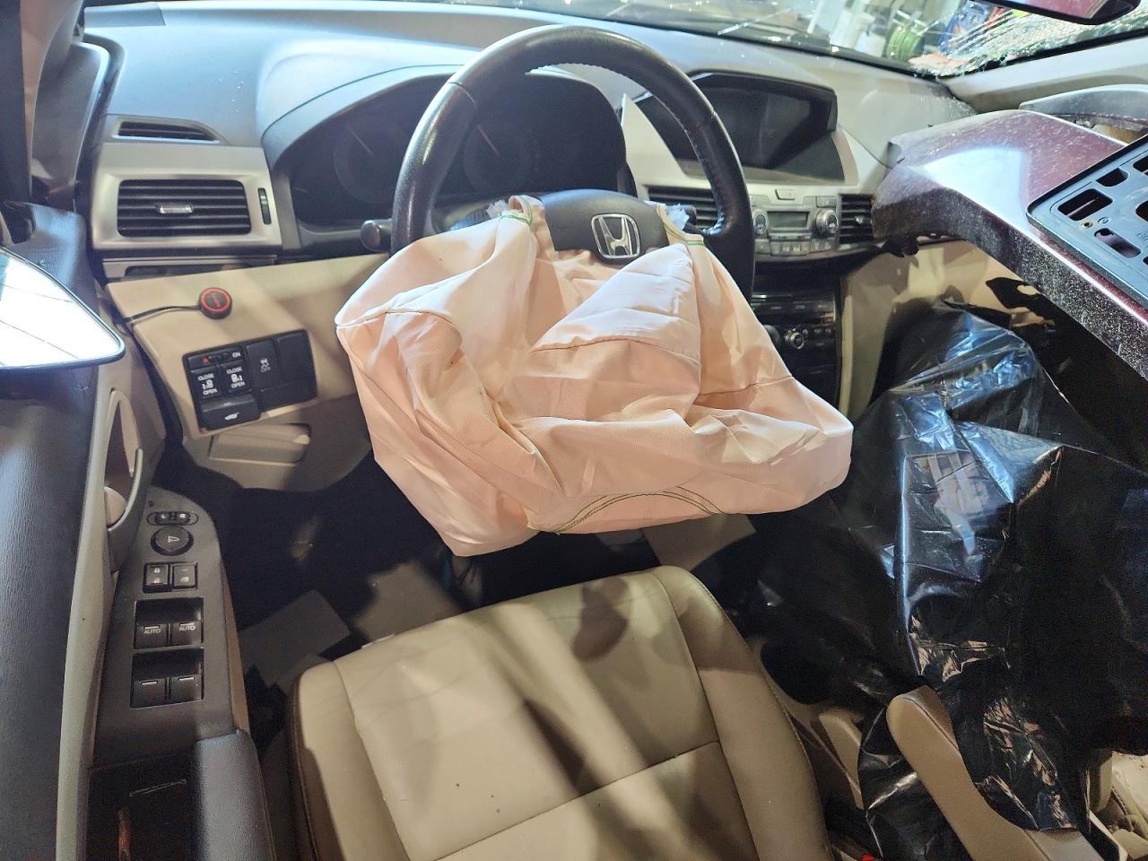 2013 Honda Odyssey Exl Темно-бордовый vin: 5FNRL5H63DB011487