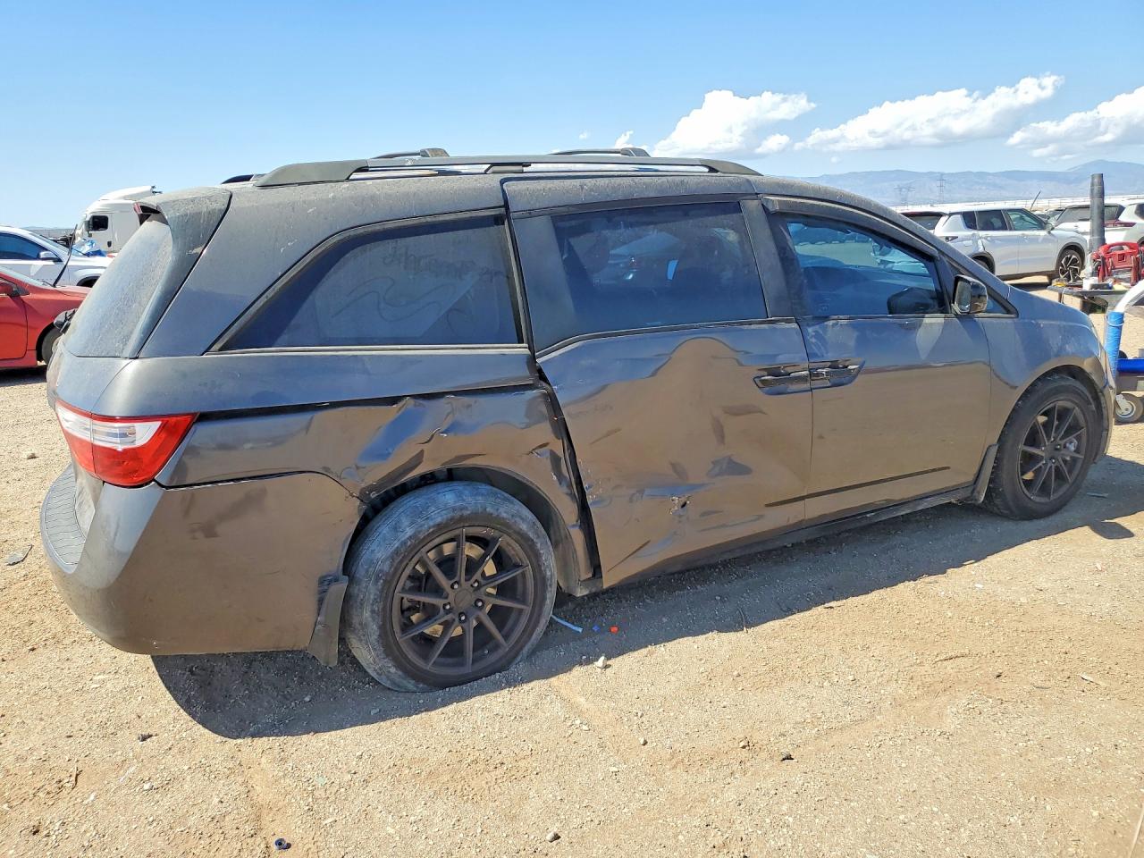 2013 Honda Odyssey Gray vin: 5FNRL5H63DB014261