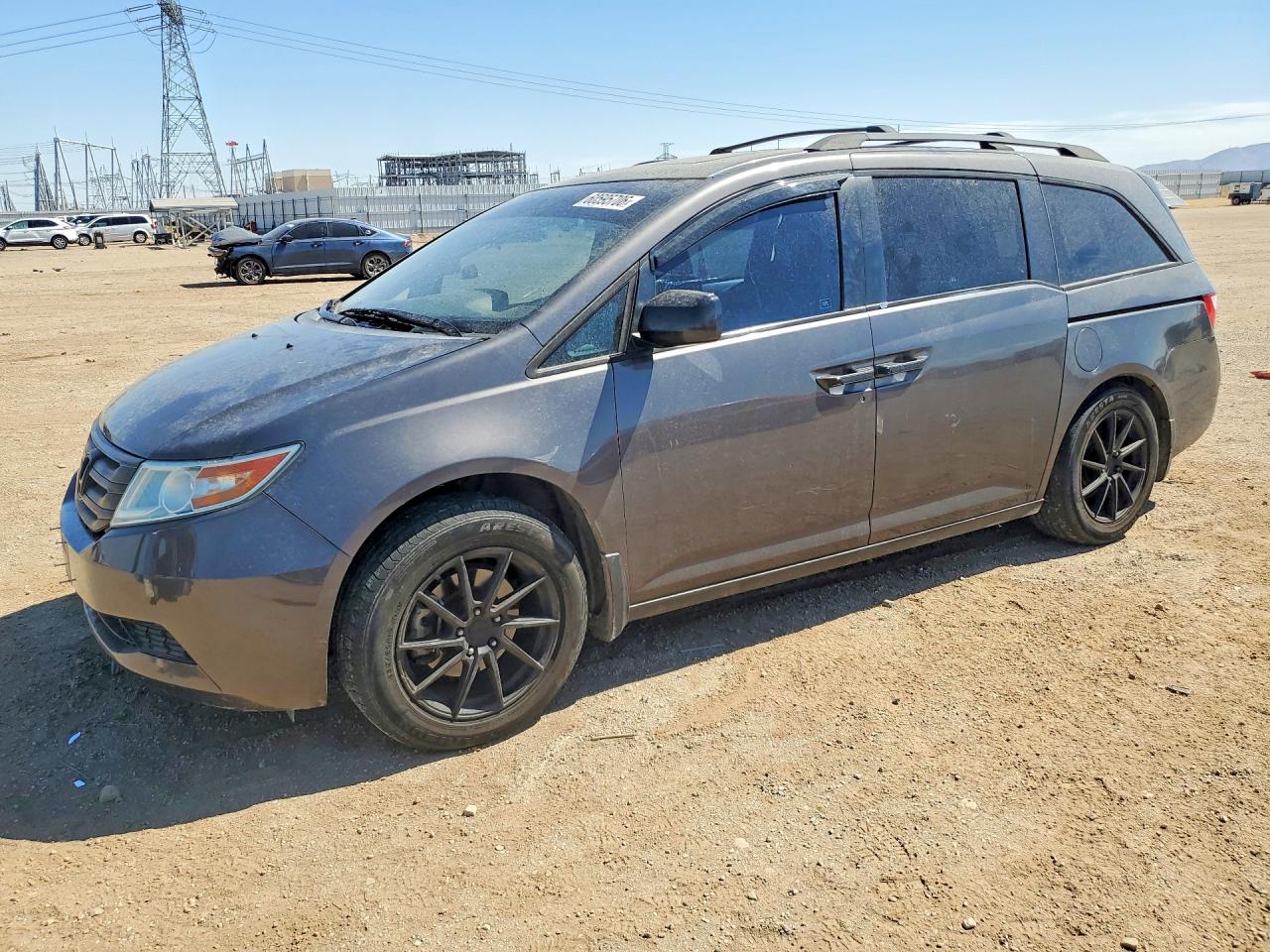 2013 Honda Odyssey Gray vin: 5FNRL5H63DB014261