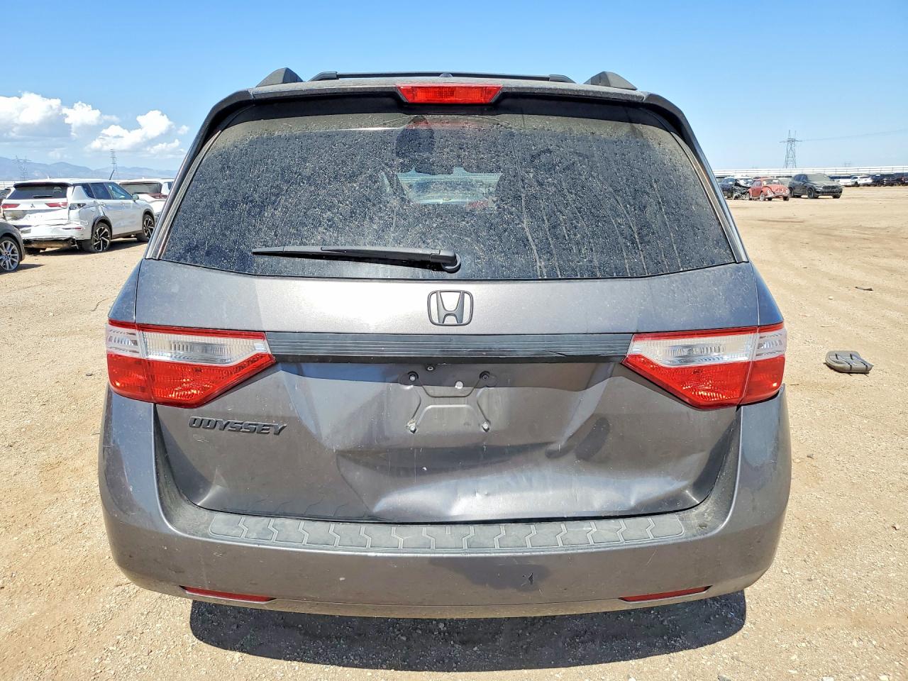 2013 Honda Odyssey Gray vin: 5FNRL5H63DB014261