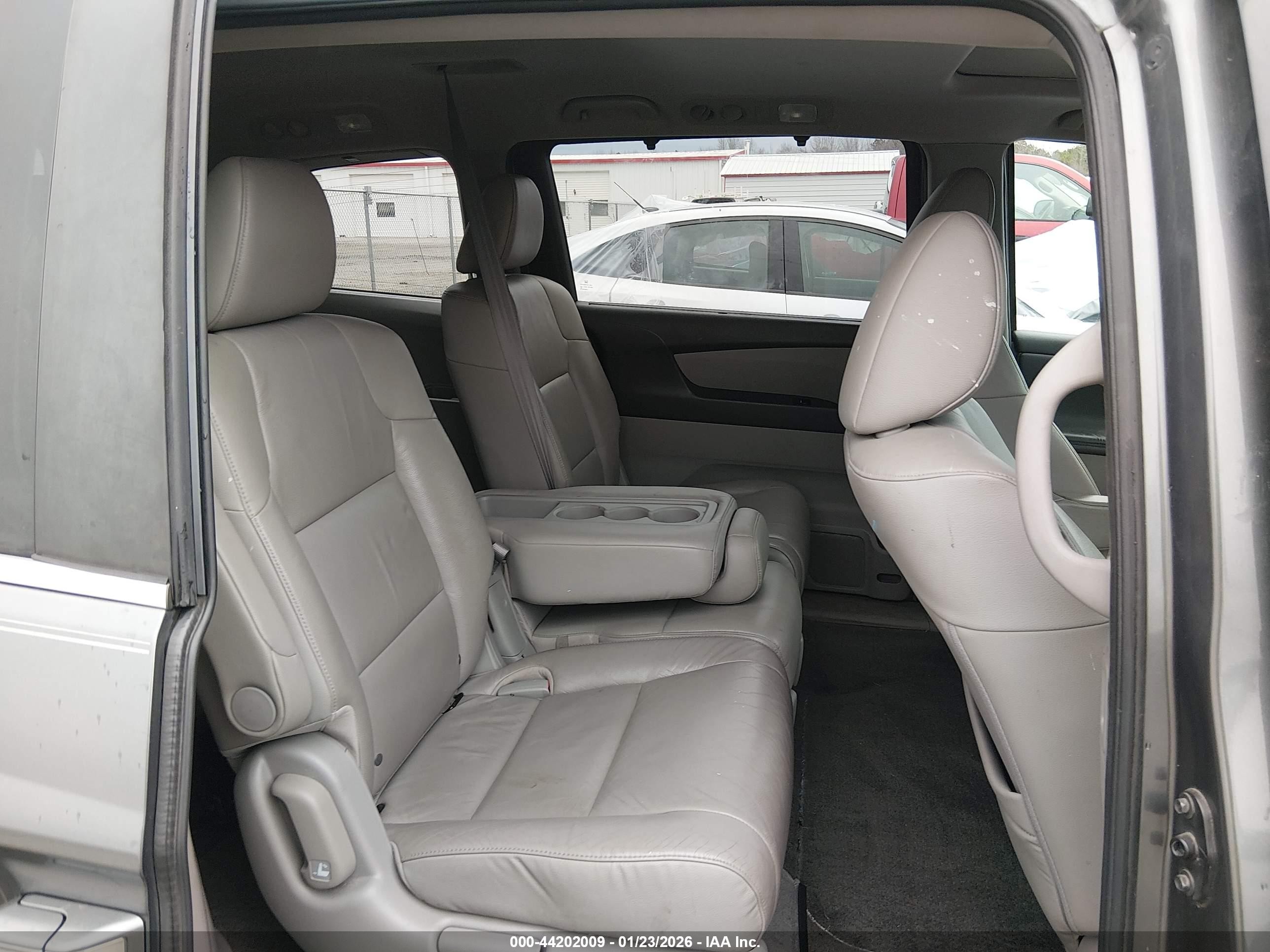 2013 Honda Odyssey Ex-l Gray vin: 5FNRL5H63DB016513
