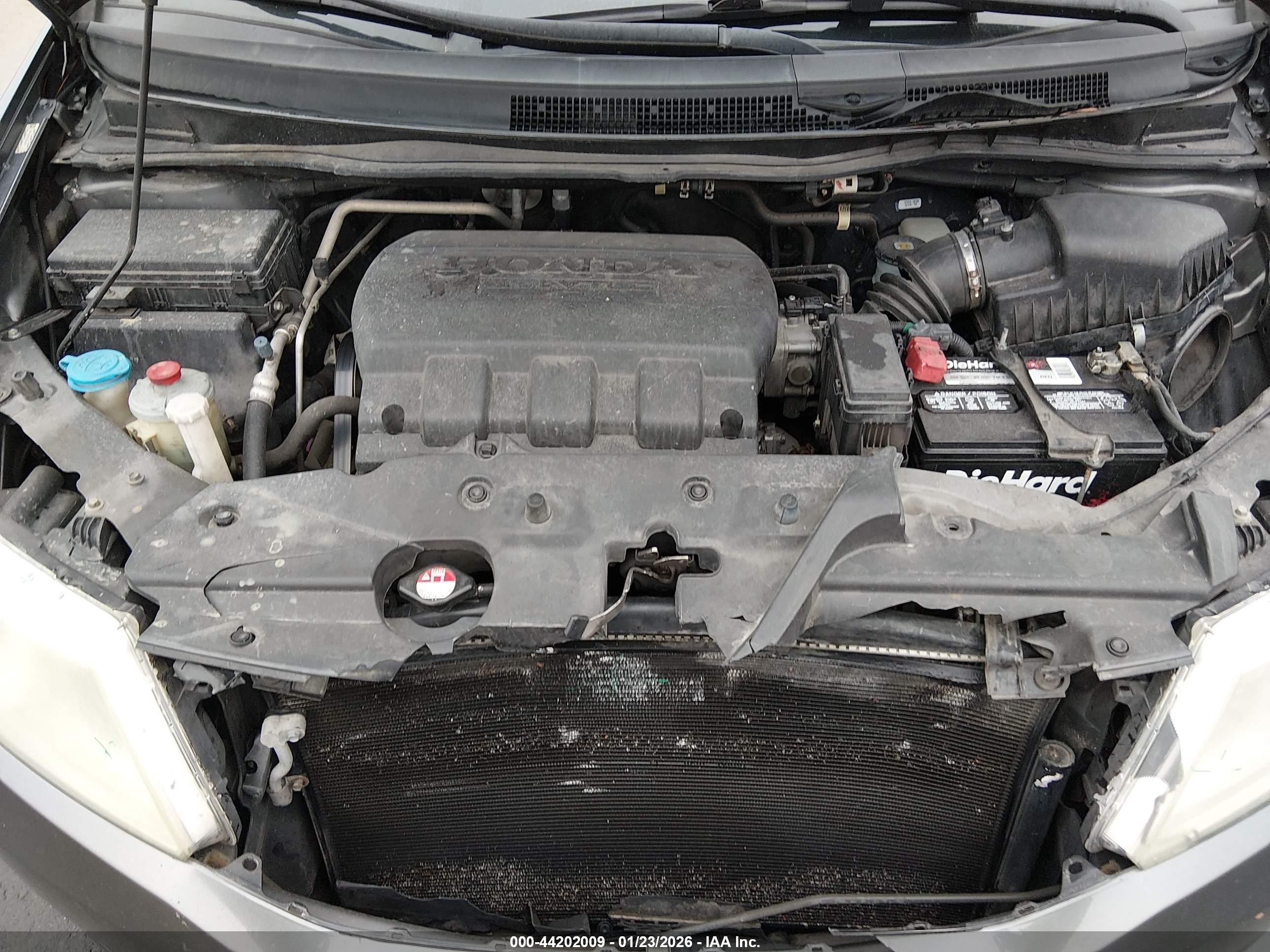 2013 Honda Odyssey Ex-l Gray vin: 5FNRL5H63DB016513