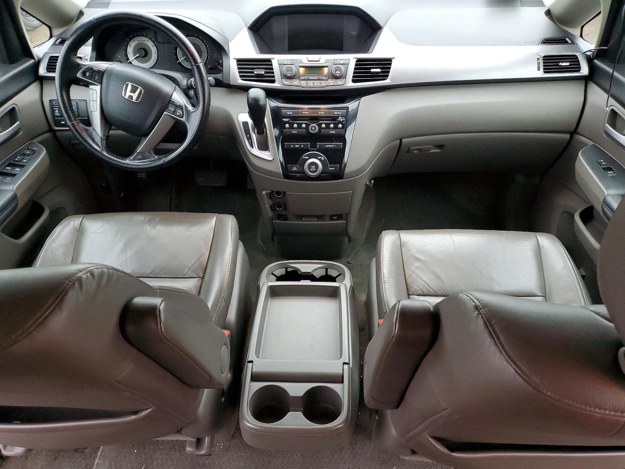 2013 Honda Odyssey Exl Silver vin: 5FNRL5H63DB024675