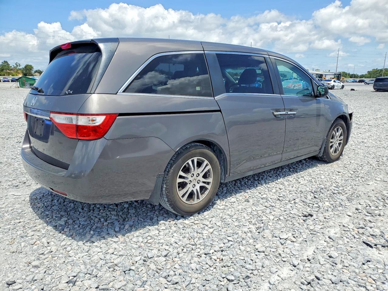 2013 Honda Odyssey Exl Gray vin: 5FNRL5H63DB035059