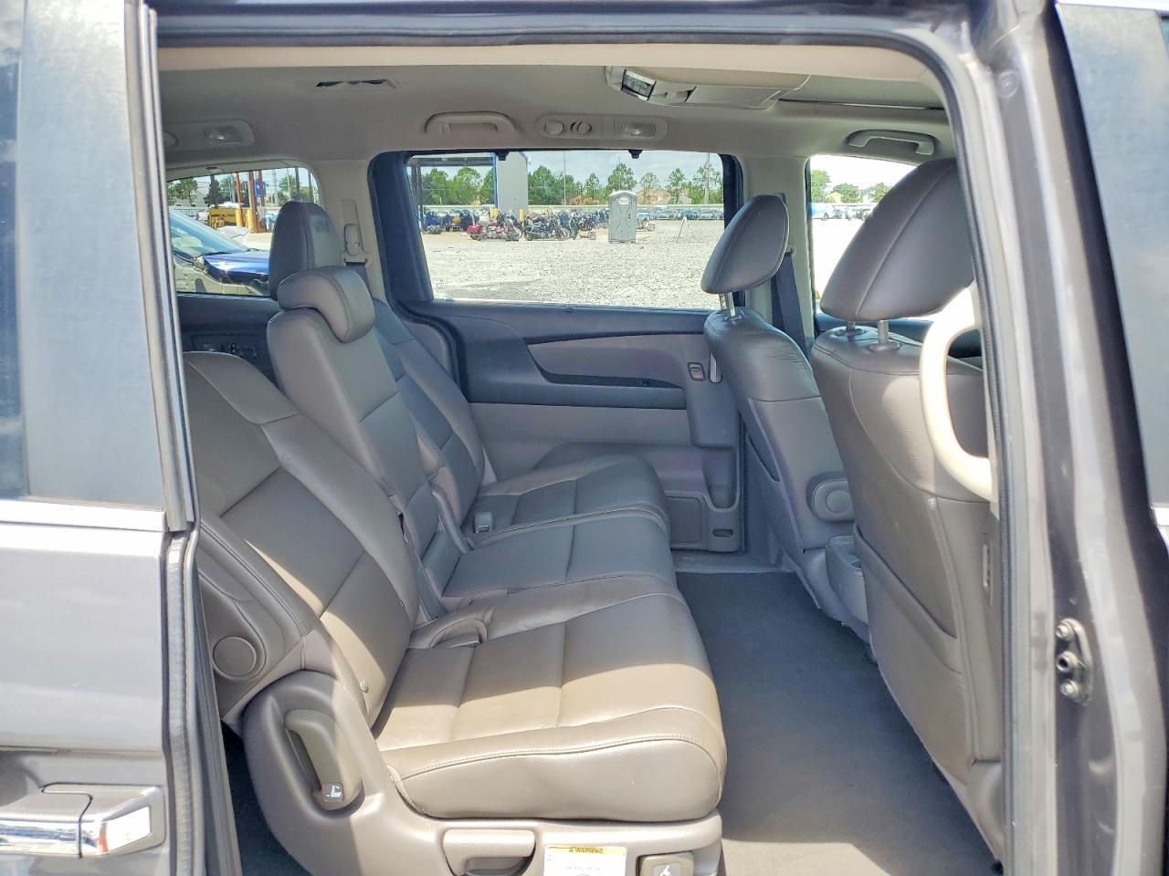 2013 Honda Odyssey Exl Gray vin: 5FNRL5H63DB035059