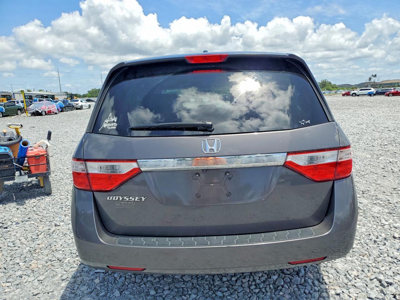 2013 Honda Odyssey Exl Gray vin: 5FNRL5H63DB035059