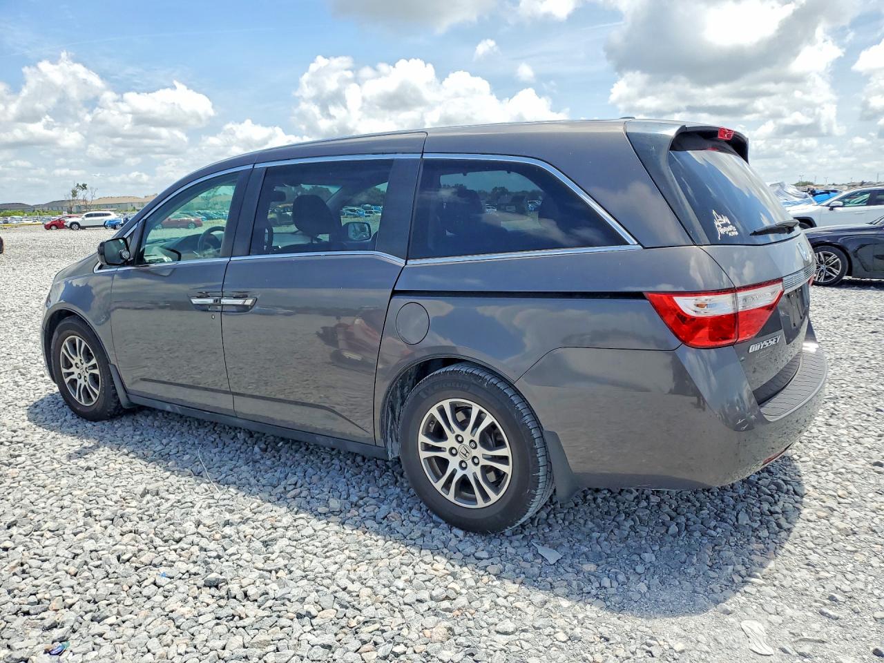2013 Honda Odyssey Exl Gray vin: 5FNRL5H63DB035059