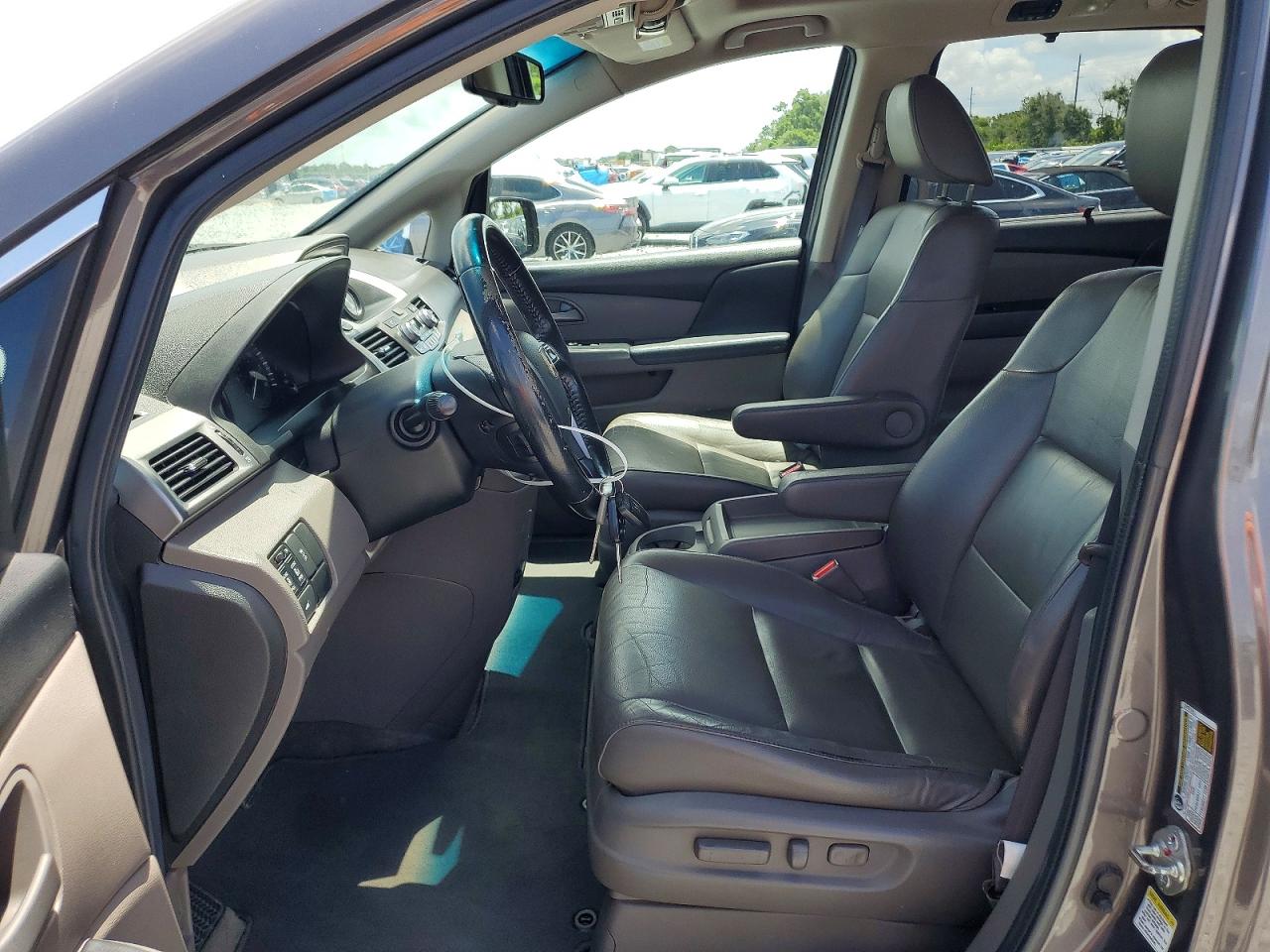2013 Honda Odyssey Exl Gray vin: 5FNRL5H63DB035059