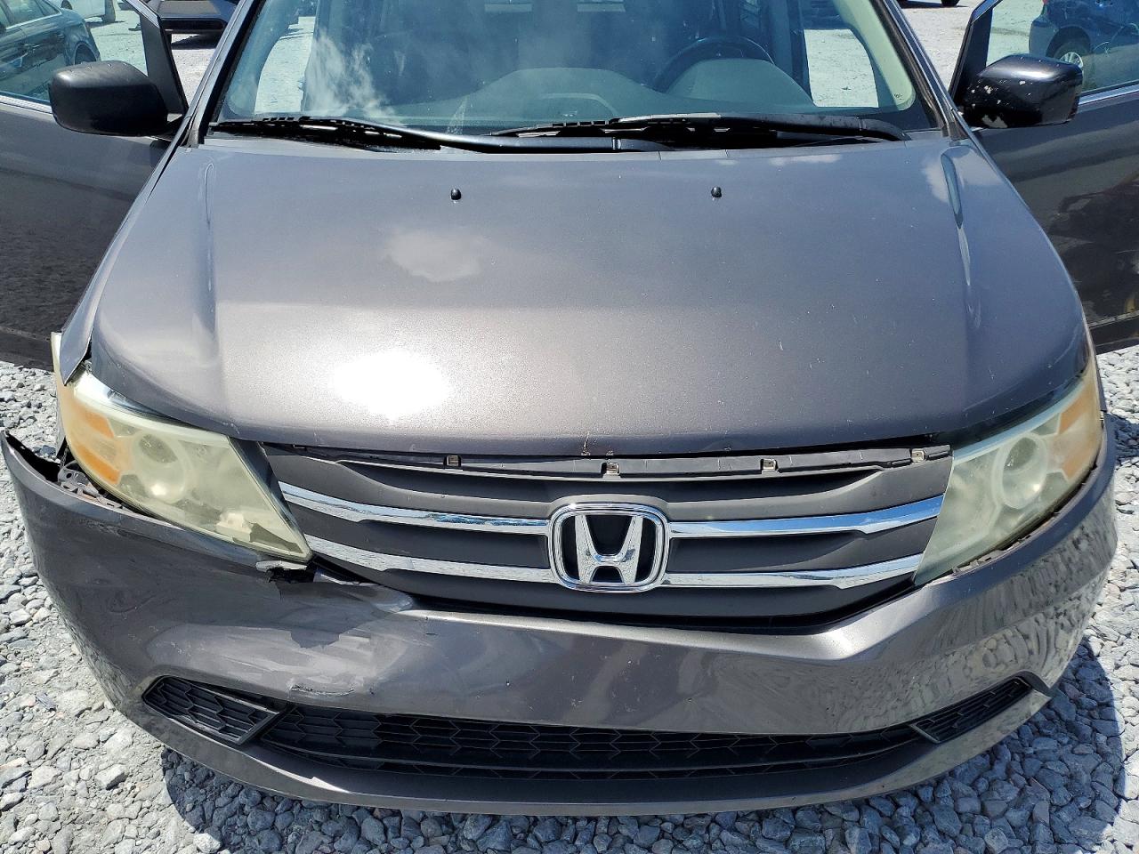 2013 Honda Odyssey Exl Gray vin: 5FNRL5H63DB035059