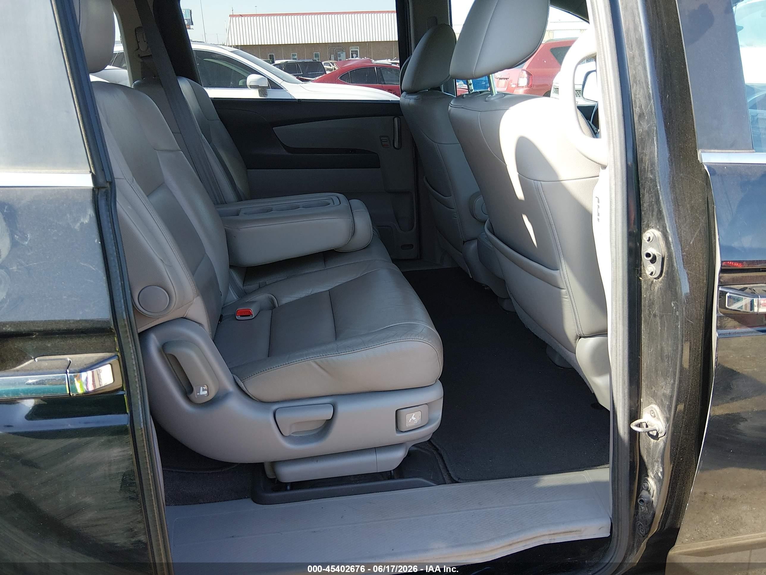 2013 Honda Odyssey Ex-l Black vin: 5FNRL5H63DB042903