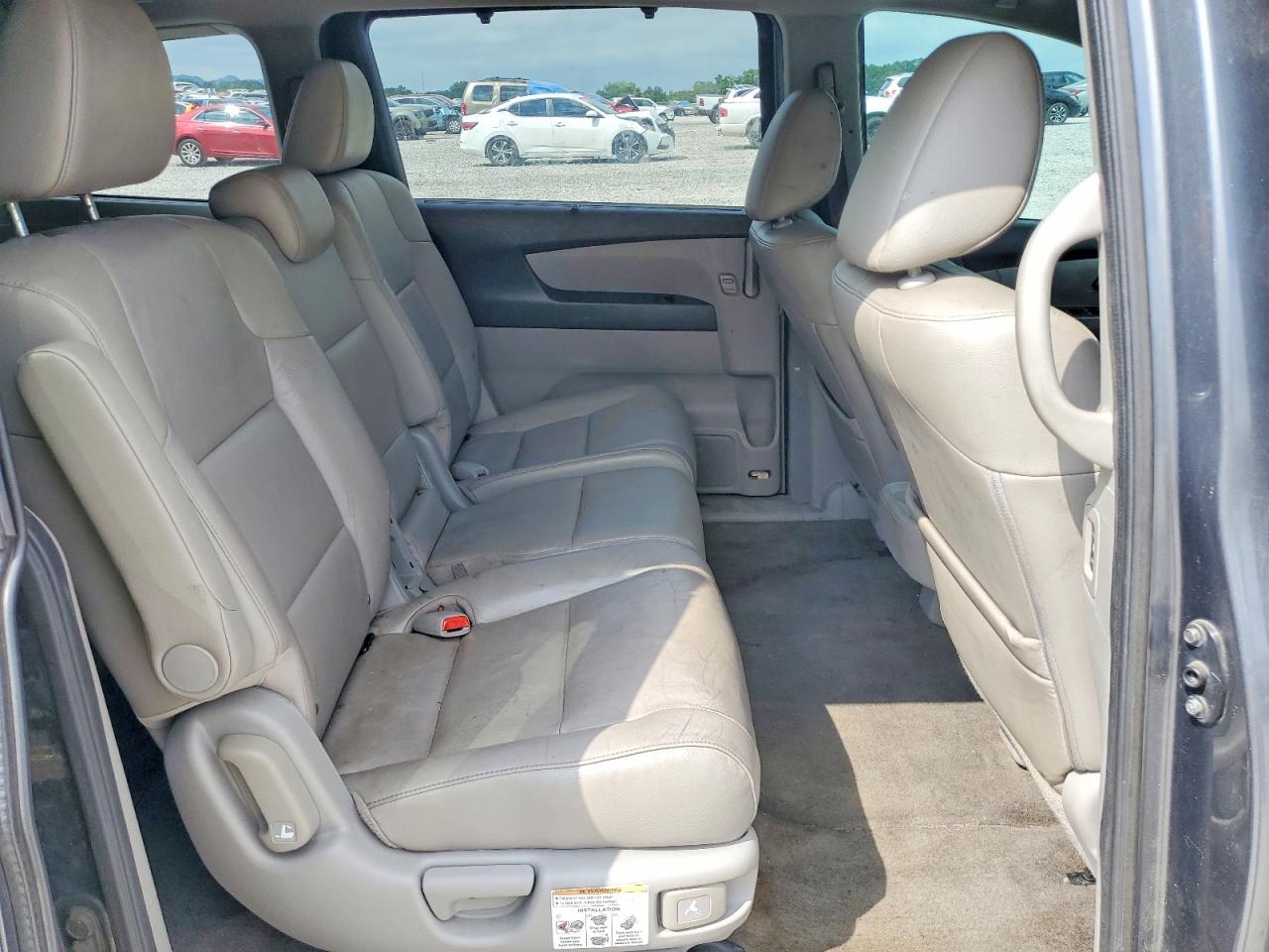 2013 Honda Odyssey Exl Gray vin: 5FNRL5H63DB060592