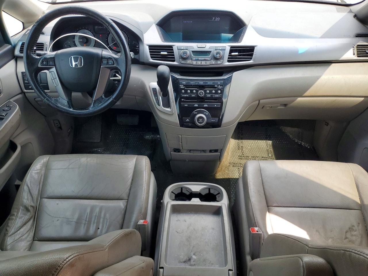 2013 Honda Odyssey Exl Gray vin: 5FNRL5H63DB060592