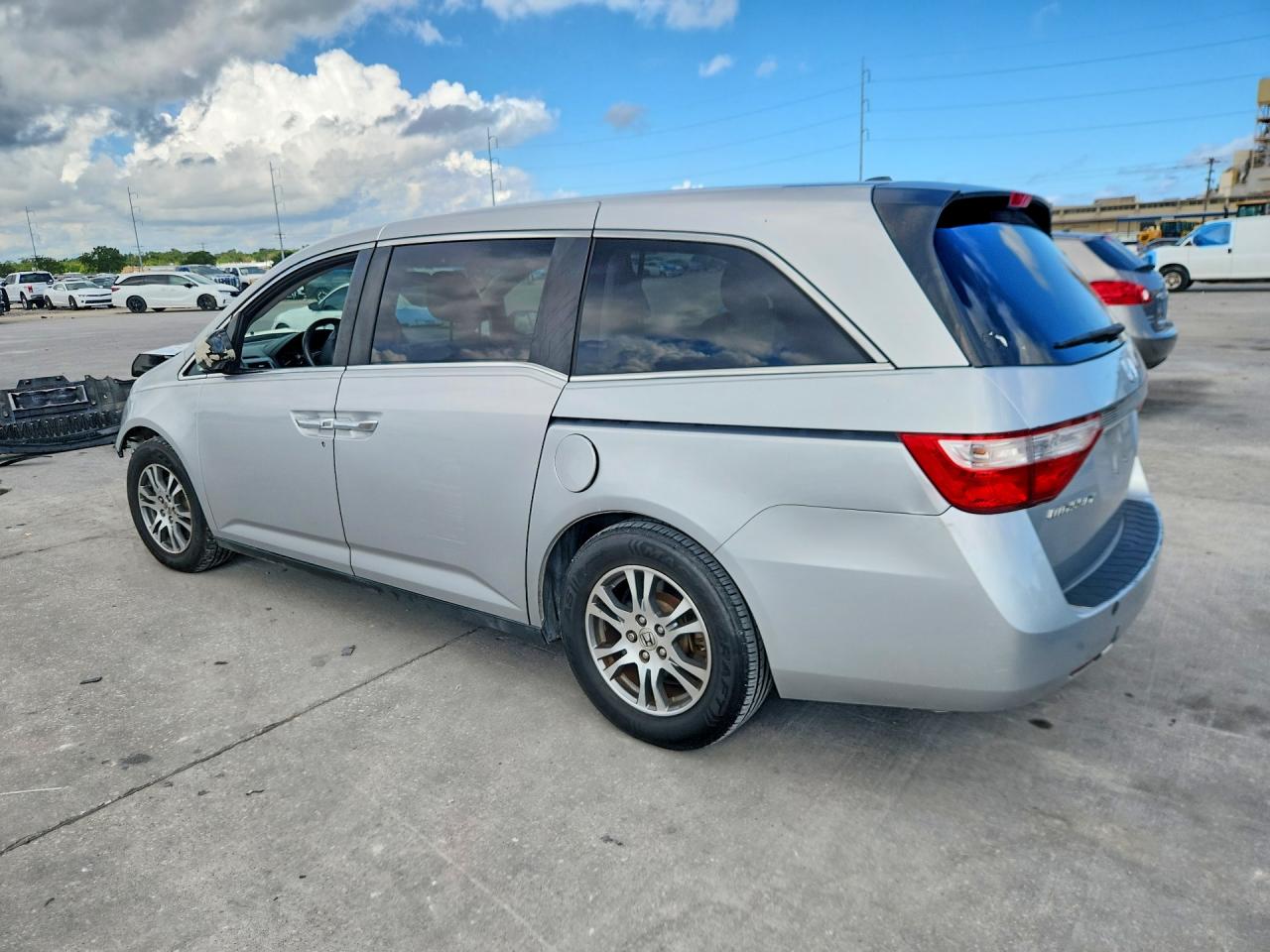 2013 Honda Odyssey Exl Silver vin: 5FNRL5H63DB060690