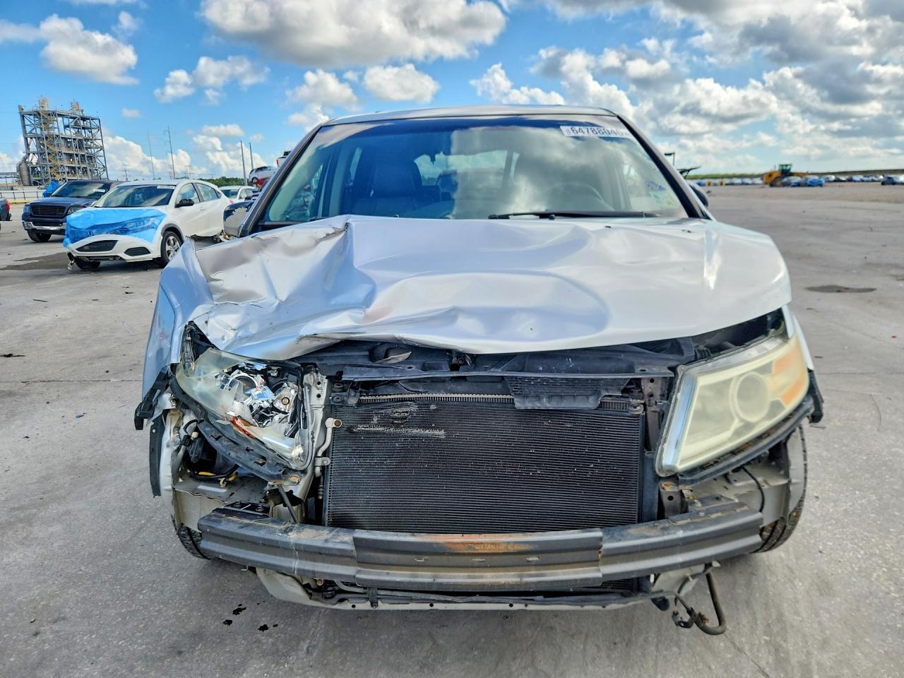 2013 Honda Odyssey Exl Silver vin: 5FNRL5H63DB060690