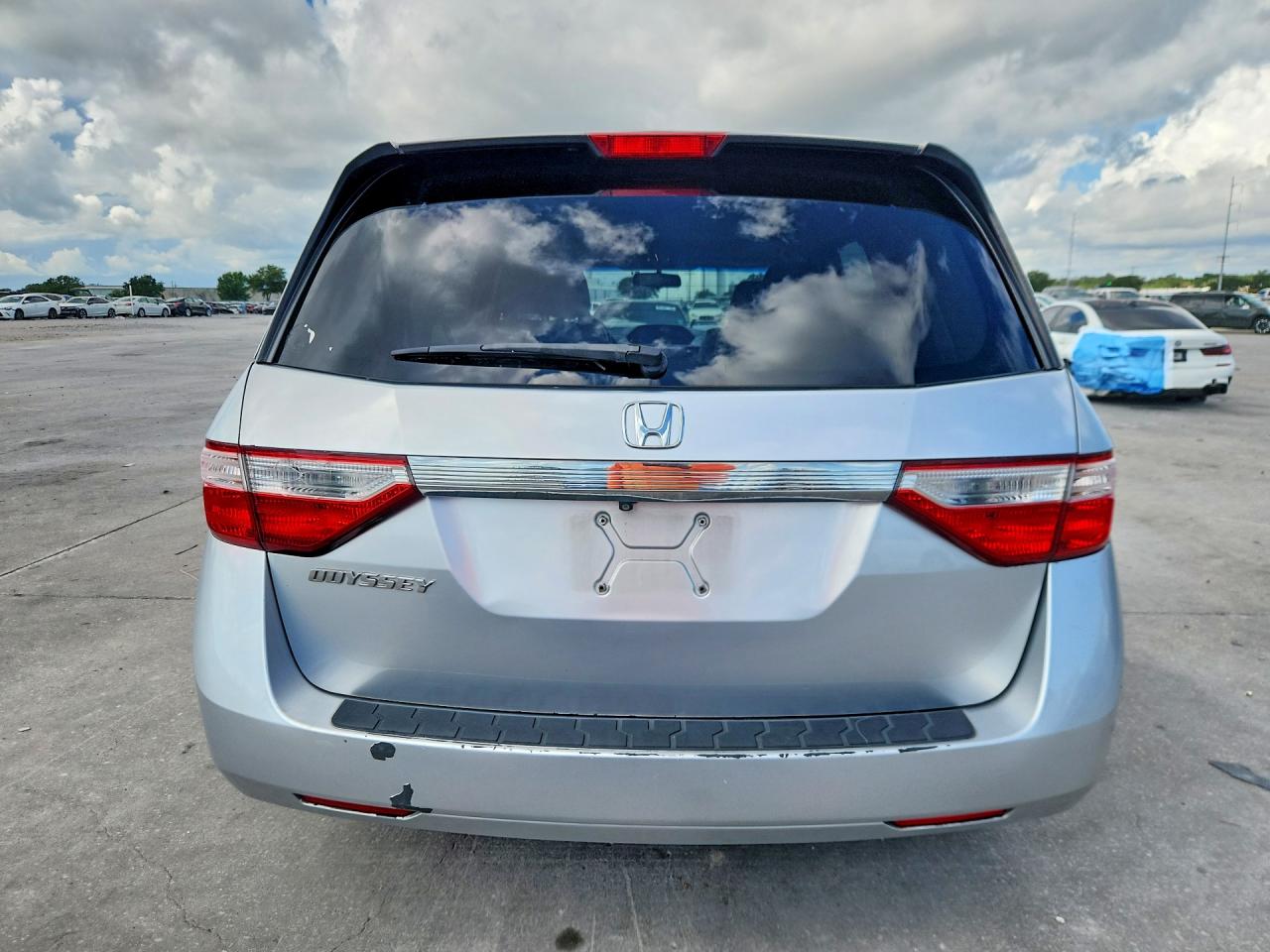 2013 Honda Odyssey Exl Silver vin: 5FNRL5H63DB060690
