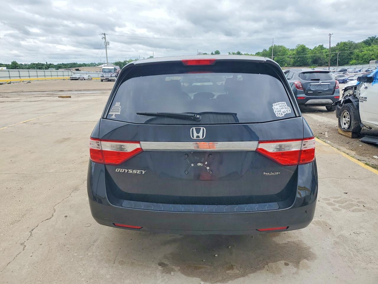 2013 Honda Odyssey Exl Black vin: 5FNRL5H63DB069535
