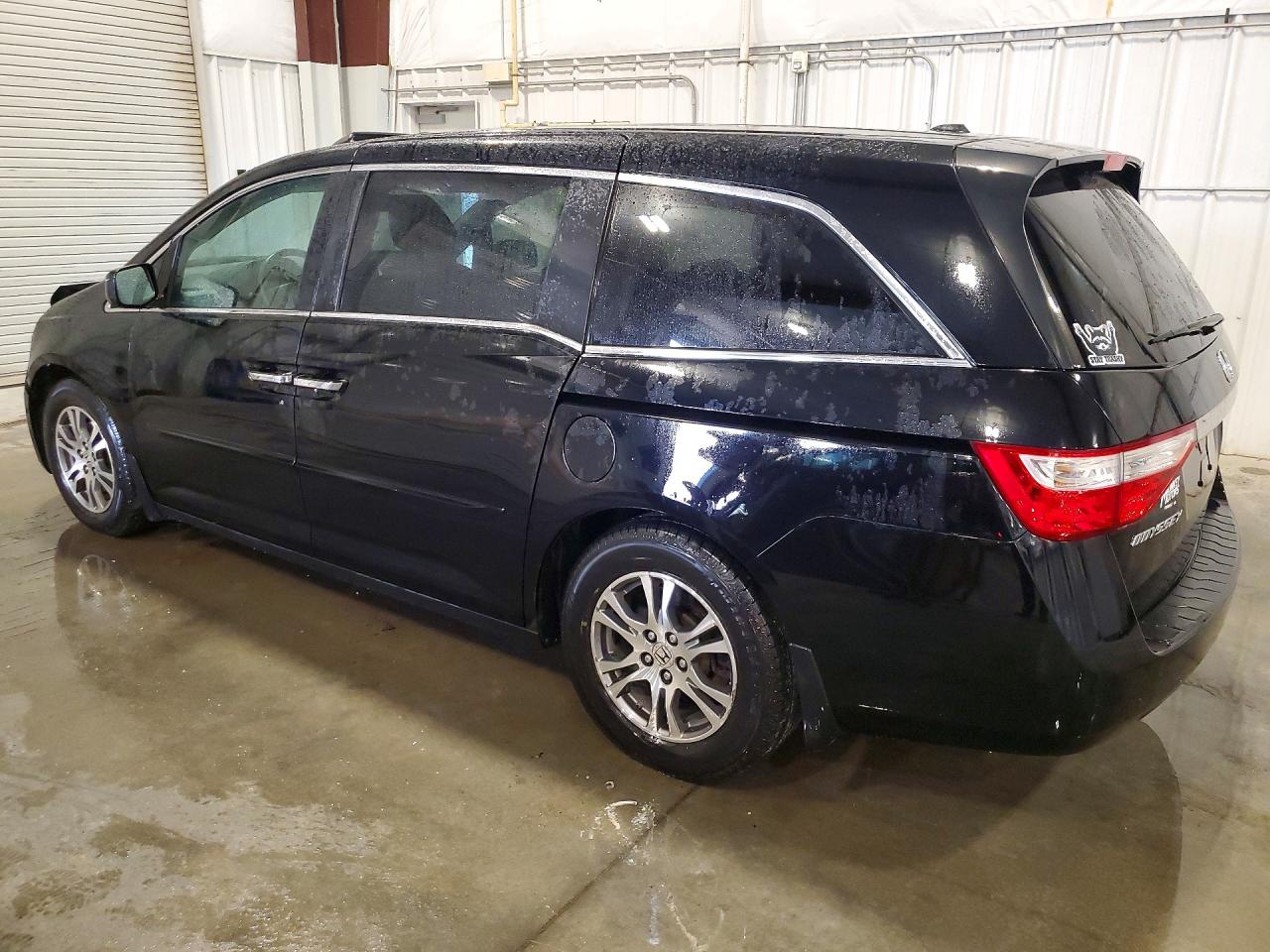 2013 Honda Odyssey Exl Black vin: 5FNRL5H63DB075982