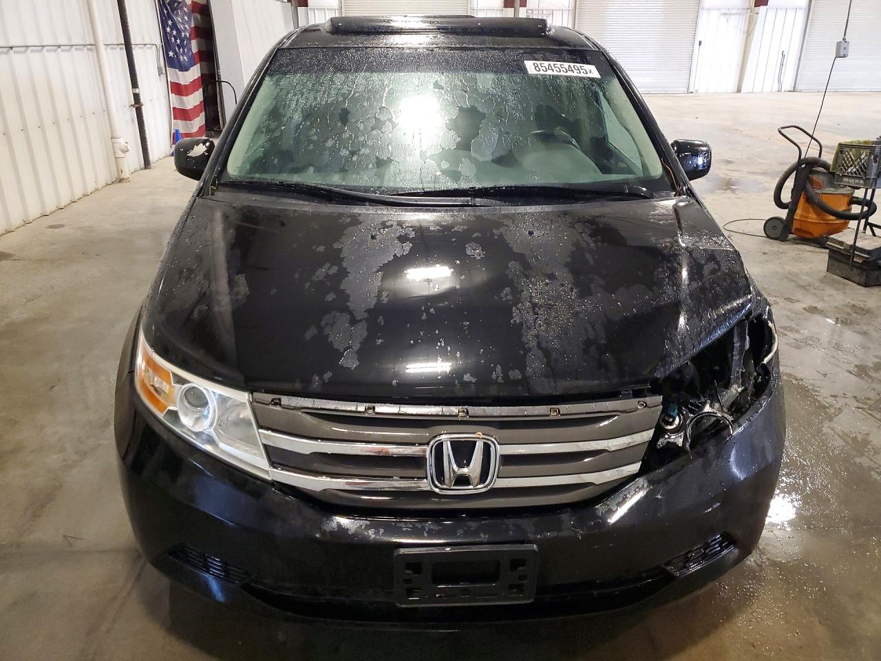 2013 Honda Odyssey Exl Black vin: 5FNRL5H63DB075982