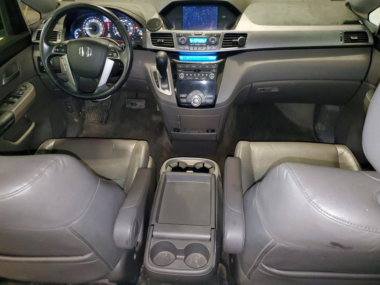 2013 Honda Odyssey Exl Black vin: 5FNRL5H63DB075982