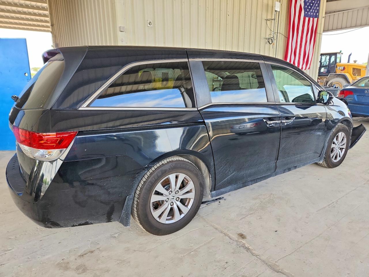 2014 Honda Odyssey Exl Black vin: 5FNRL5H63EB021504