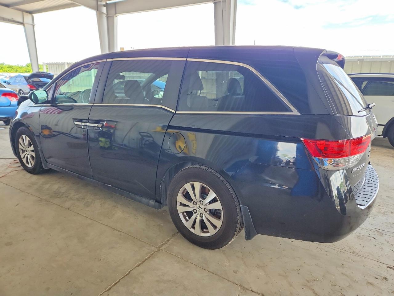 2014 Honda Odyssey Exl Black vin: 5FNRL5H63EB021504