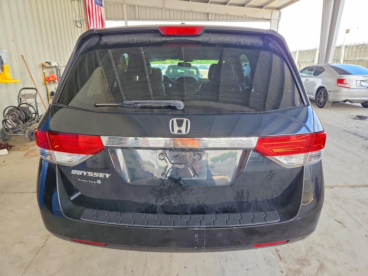 2014 Honda Odyssey Exl Black vin: 5FNRL5H63EB021504