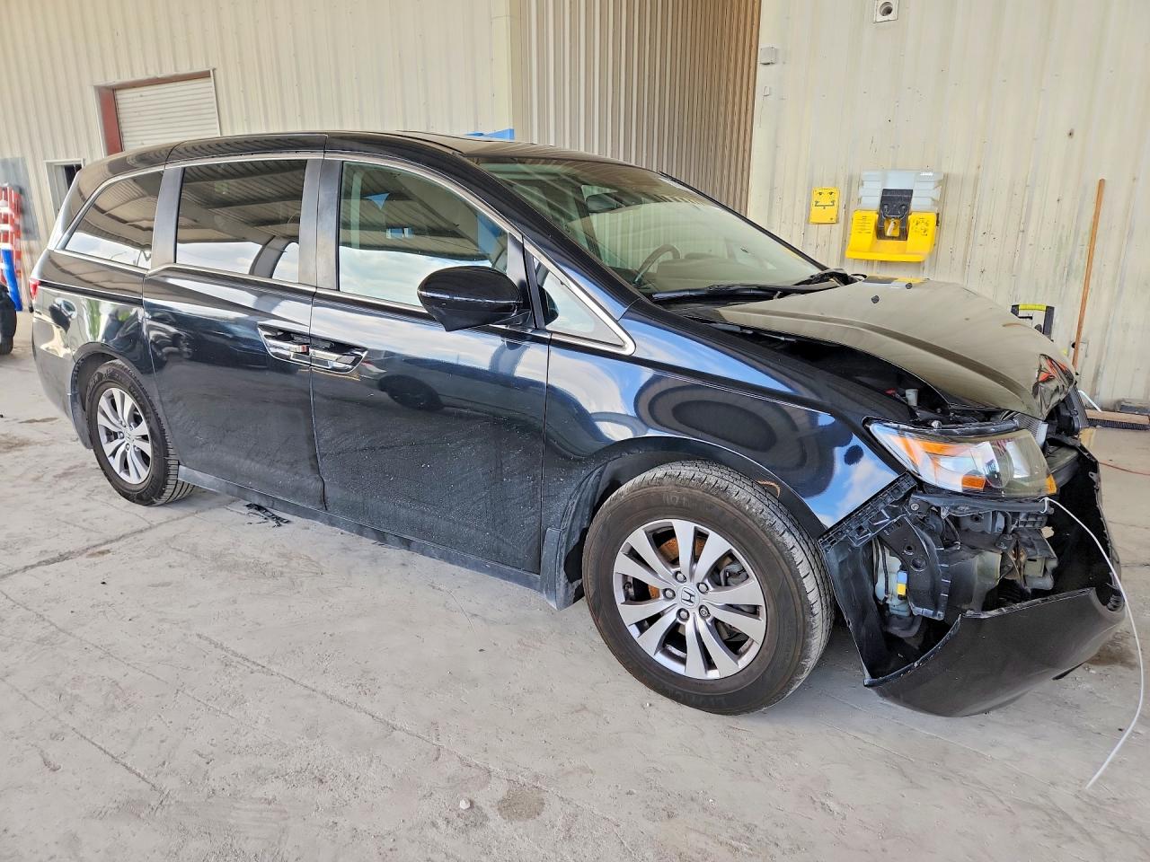 2014 Honda Odyssey Exl Black vin: 5FNRL5H63EB021504