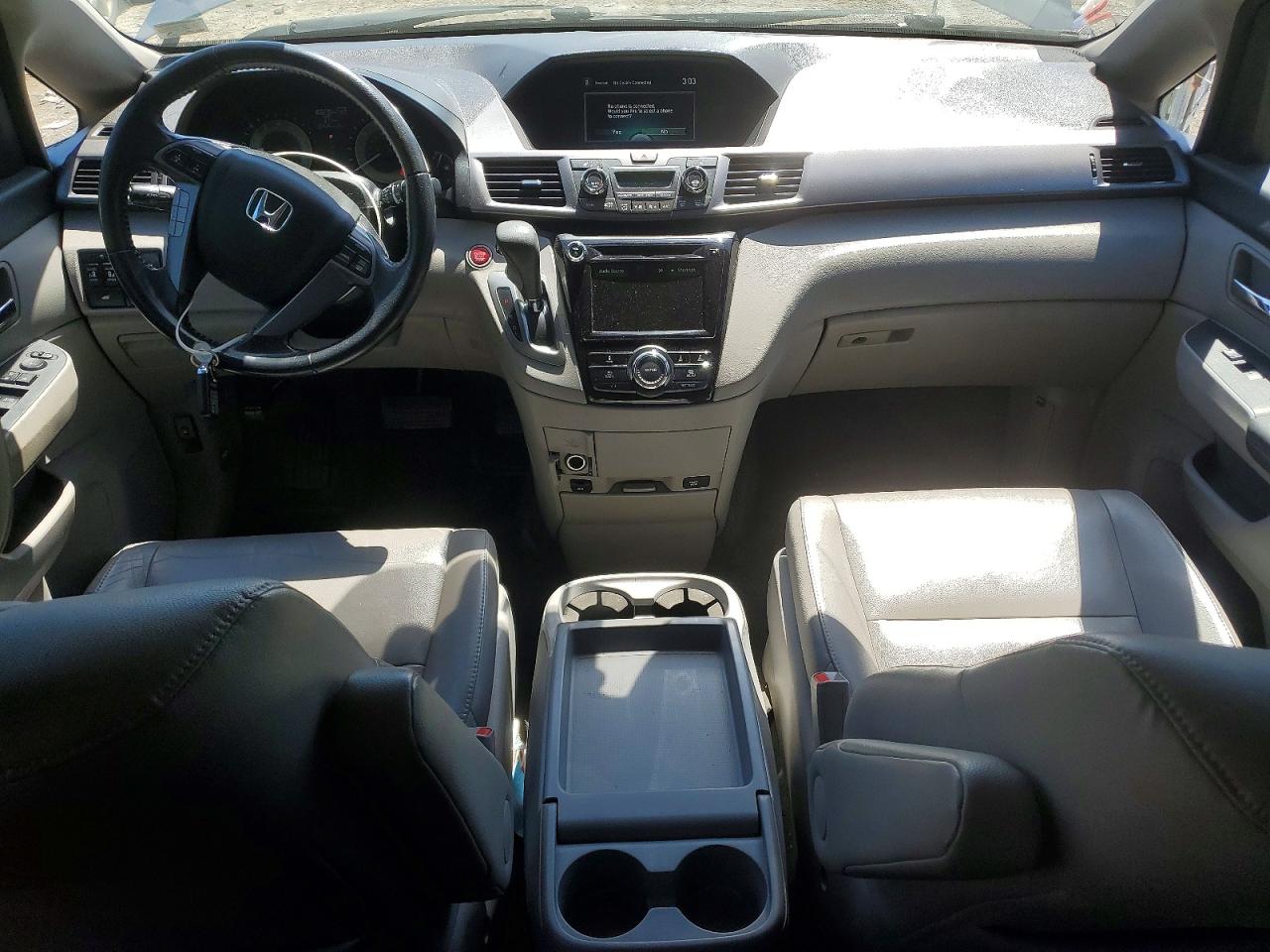 2014 Honda Odyssey Exl Gray vin: 5FNRL5H63EB025052