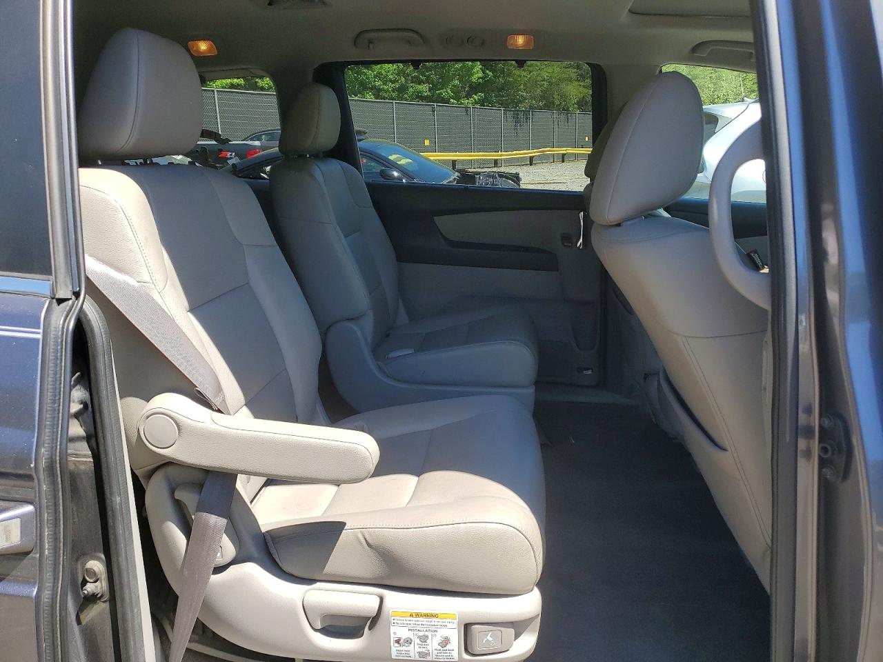2014 Honda Odyssey Exl Gray vin: 5FNRL5H63EB025052