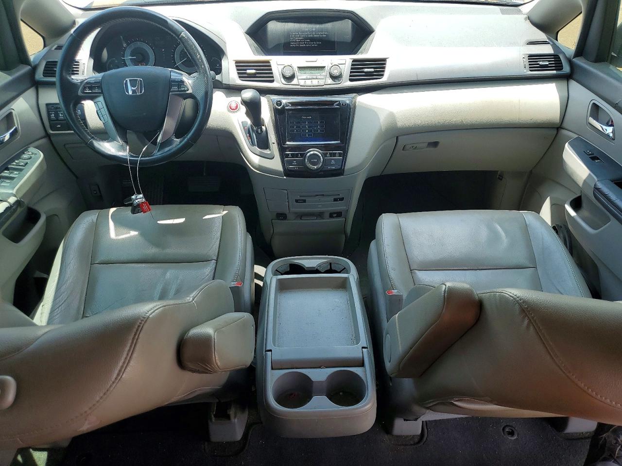 2014 Honda Odyssey Exl Silver vin: 5FNRL5H63EB027500