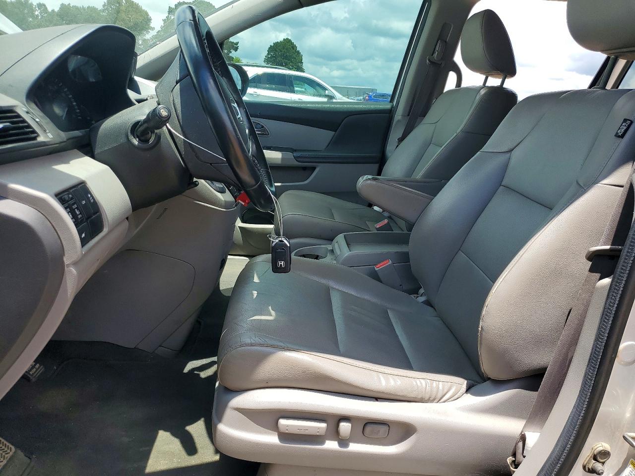 2014 Honda Odyssey Exl Silver vin: 5FNRL5H63EB027500