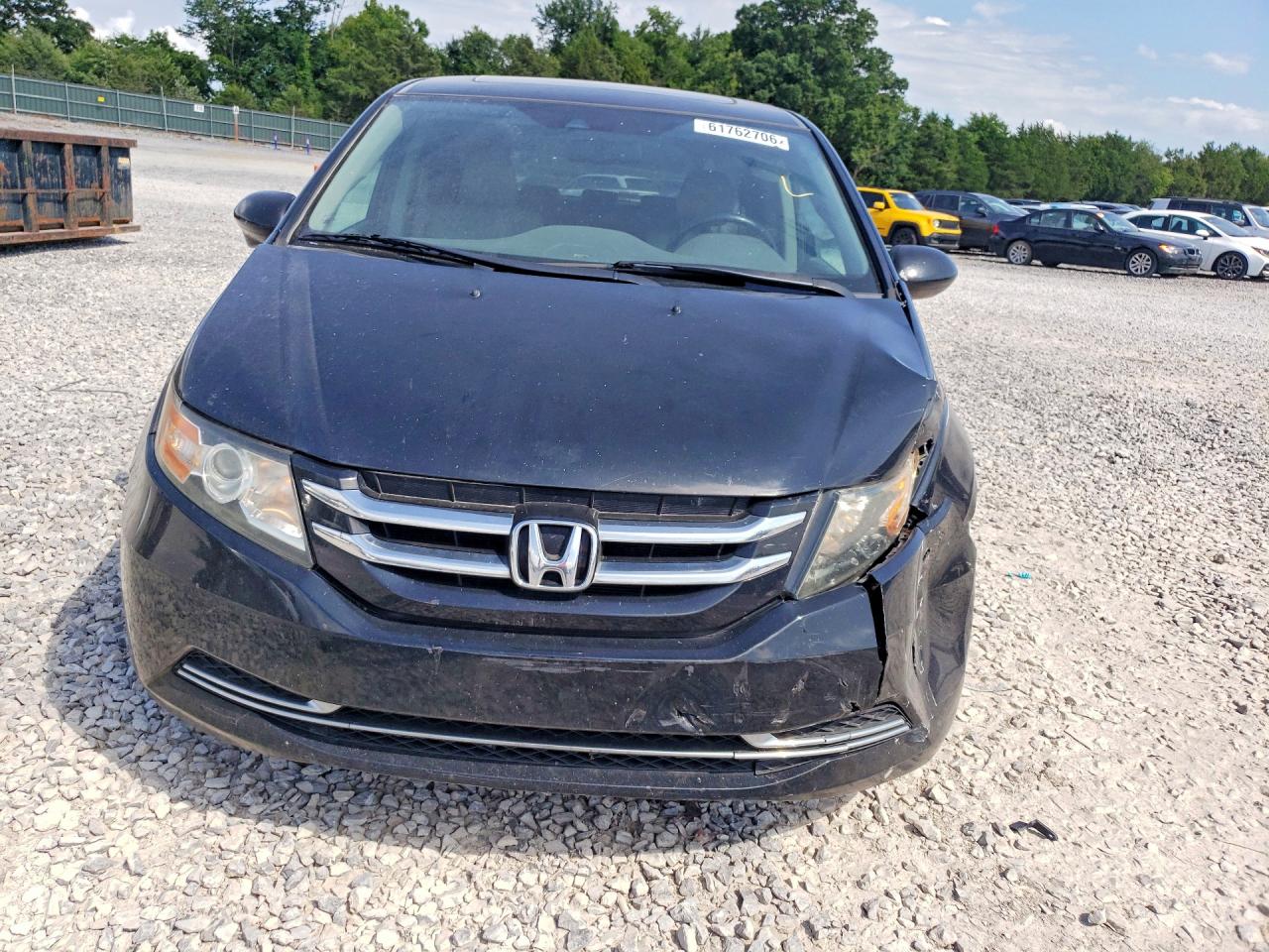 2014 Honda Odyssey Exl Black vin: 5FNRL5H63EB036763