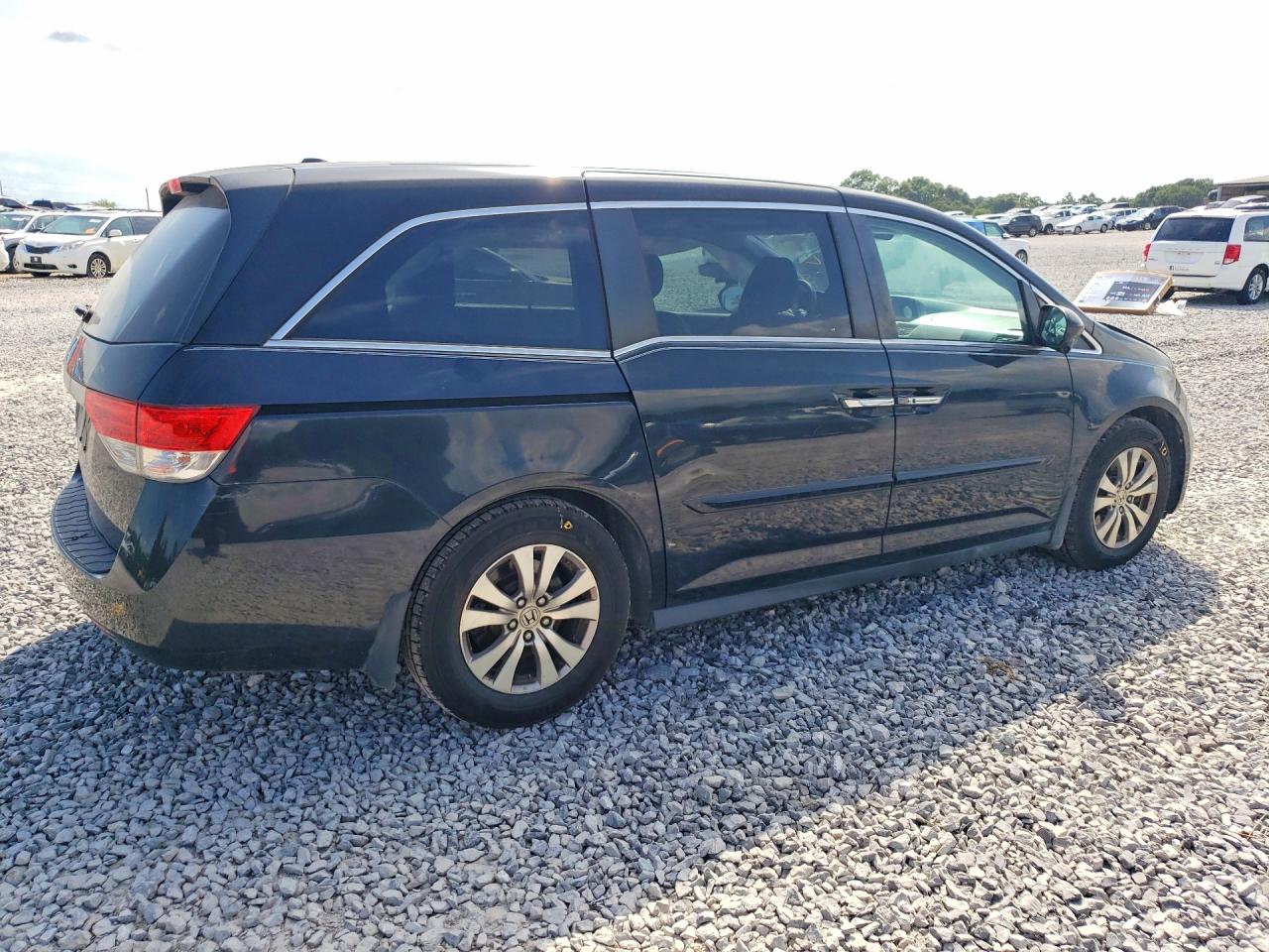 2014 Honda Odyssey Exl Black vin: 5FNRL5H63EB036763