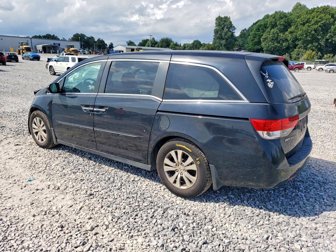 2014 Honda Odyssey Exl Black vin: 5FNRL5H63EB036763