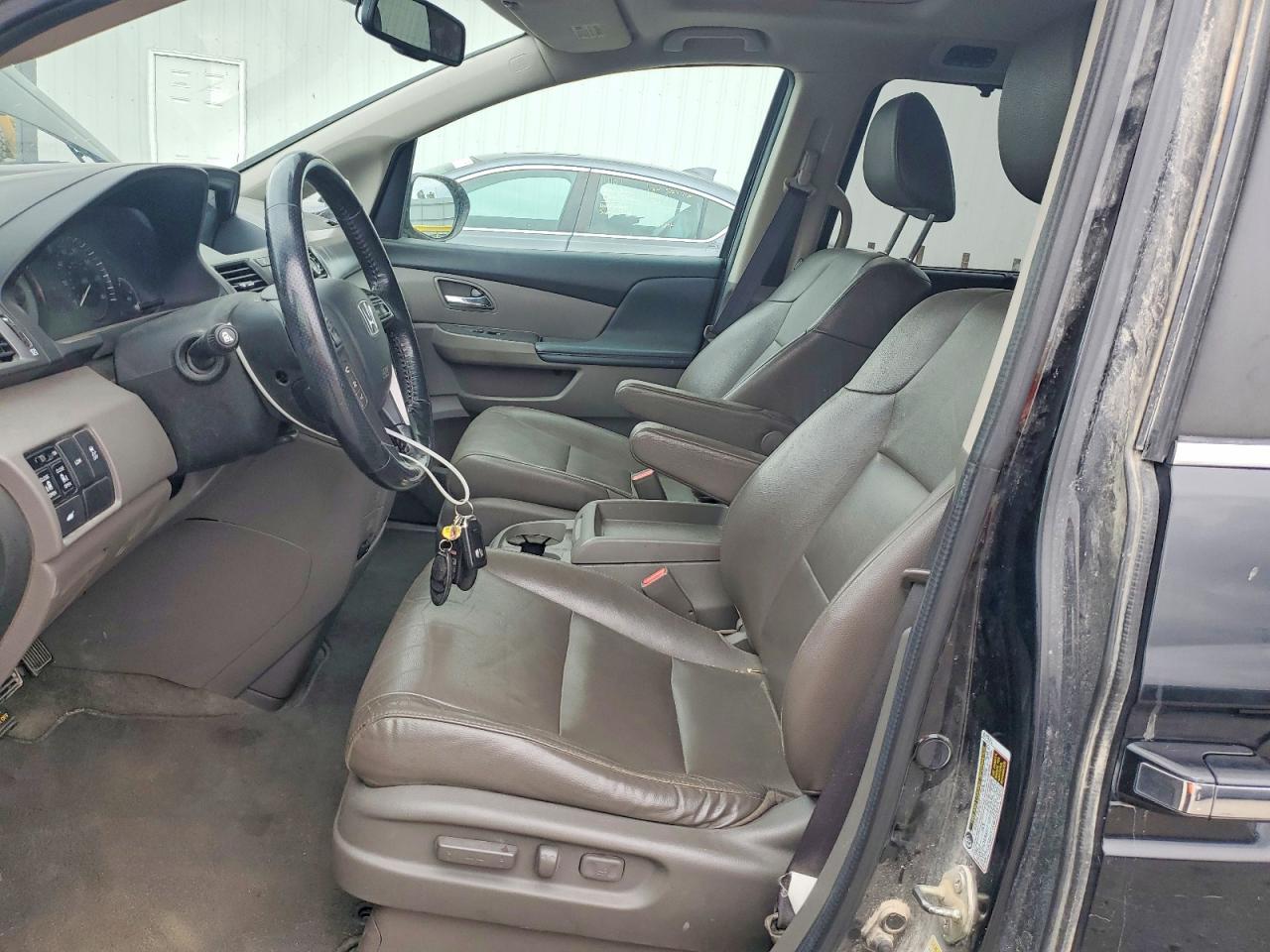 2014 Honda Odyssey Exl Black vin: 5FNRL5H63EB062747